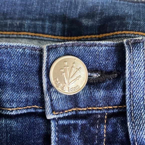 Rag & Bone High Waist Skinny Cropped Jeans‎ - Picture 4 of 5